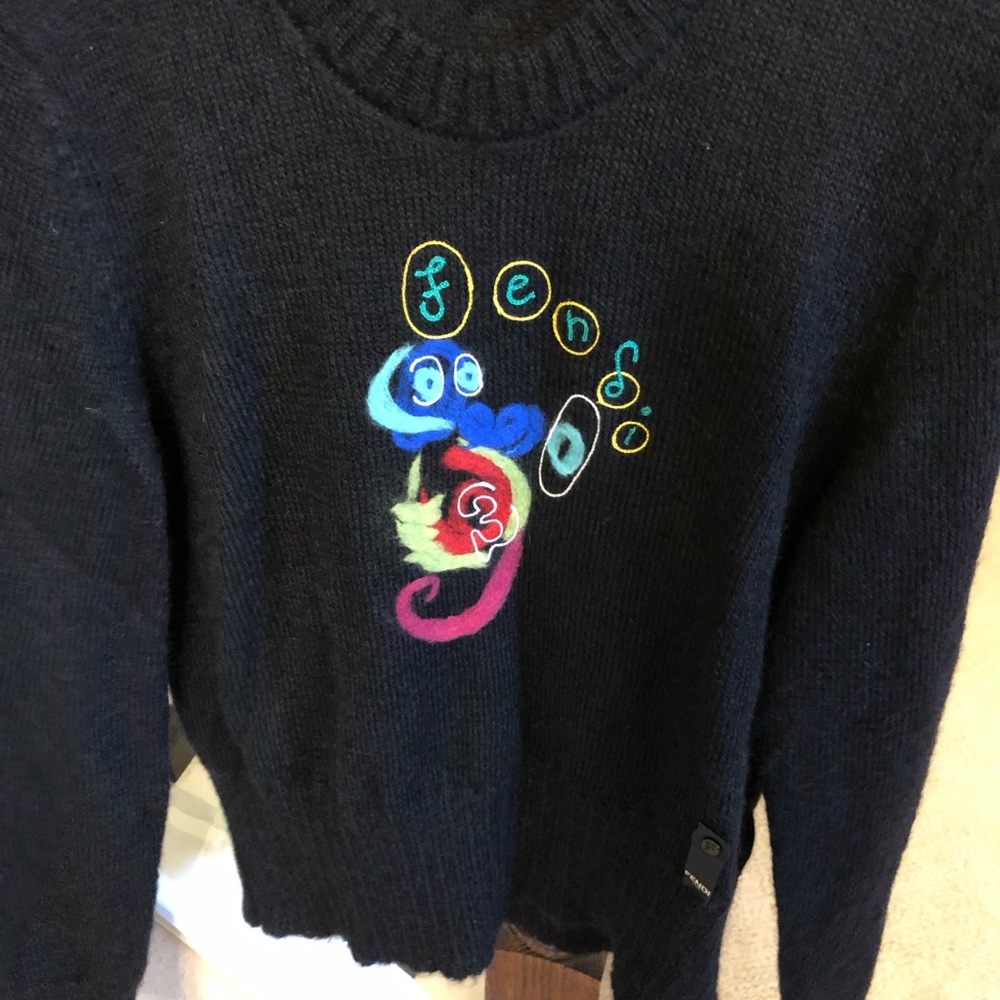 FENDI WOMEN WOOL SWEATER